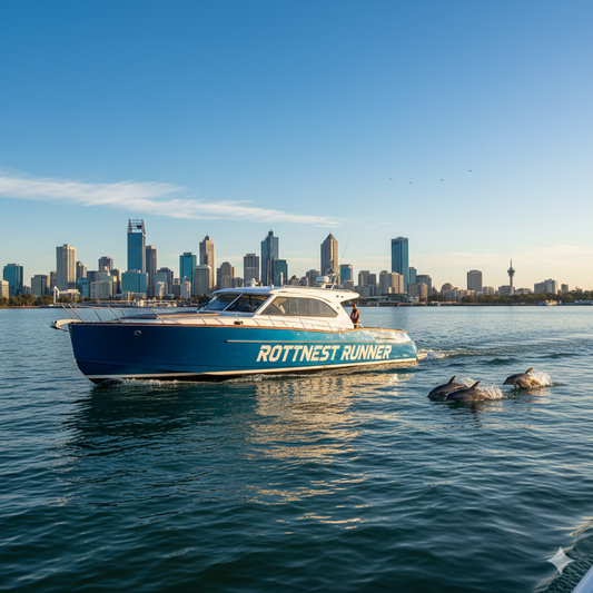 Marine decals for boats